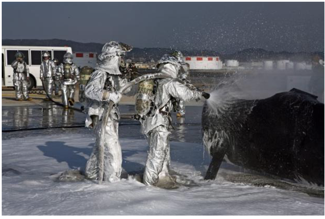 Firefighting Foam has PFAS compounds