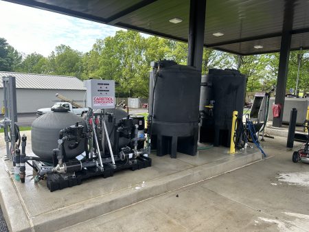 wash water recycle system